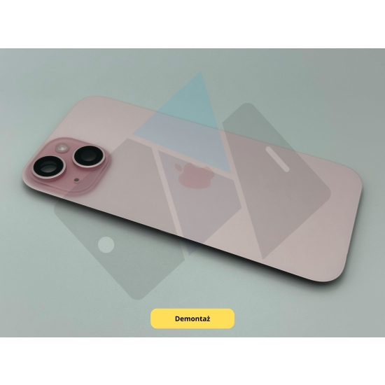 Tylne szkło Iphone 15 Demontaż GRADE A+ Programowalne